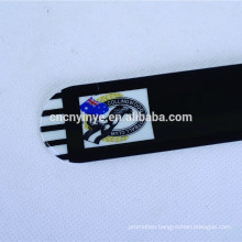 China Factory OEM Custom Promotional kids PVC black slap bracelet
